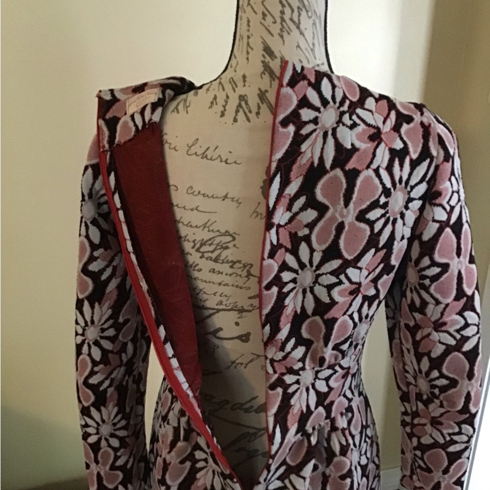 Vintage 70’s Flower Maxi Dress - Picture 4 of 6